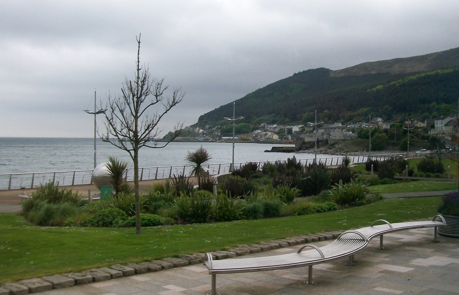 The promenade at Newcastle